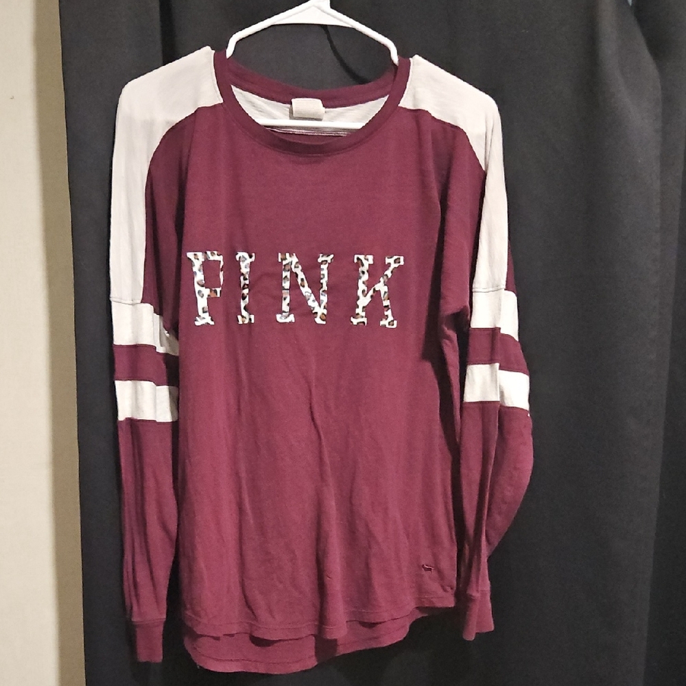 Vicroria Secret Pink Animal Print Logo